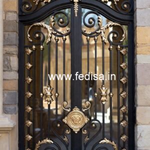 Trendy Home Front Grill Gate Design for Modern Houses No-1985