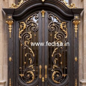 Elegant Villa Exterior Gate Grill Design No-2000