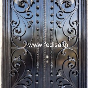 Luxury Decorative Iron Grill Gate Design No-2011