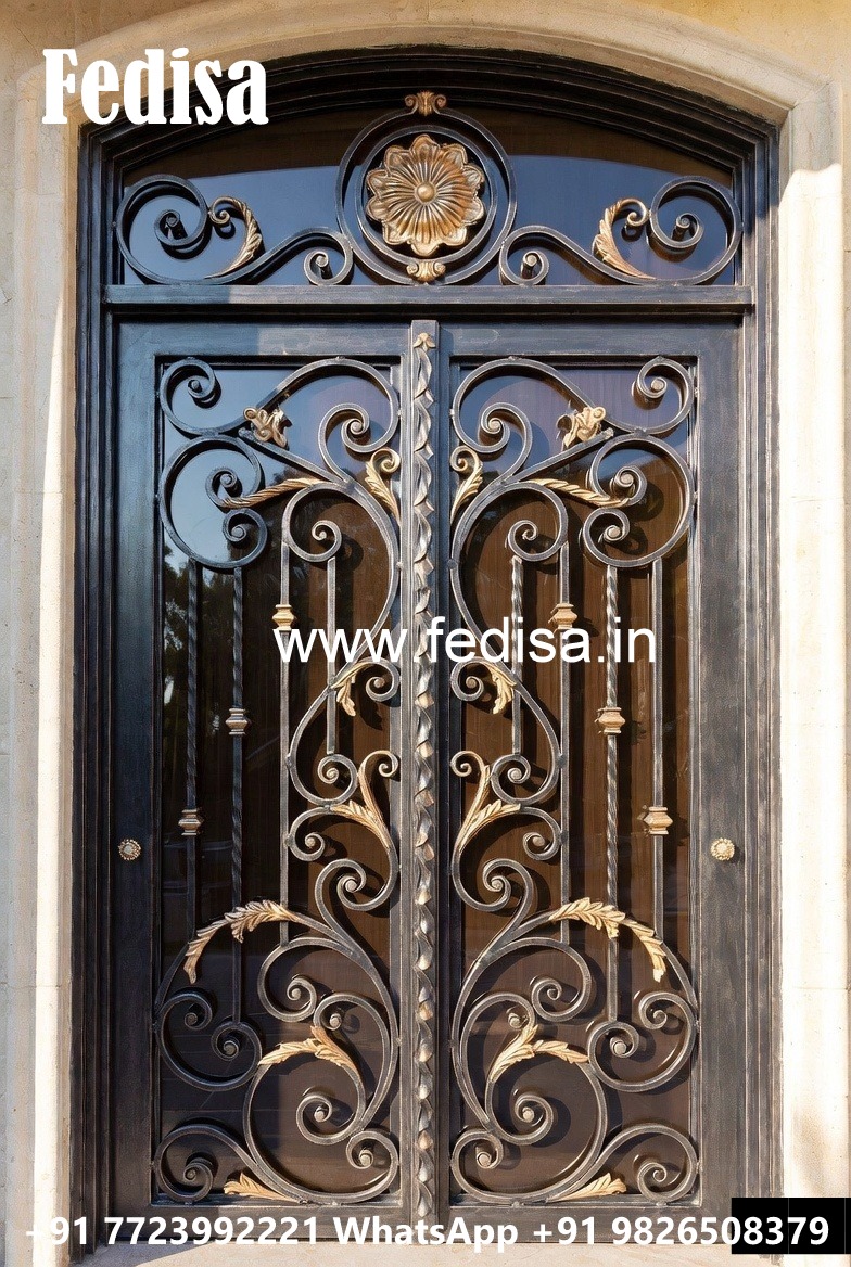 Decorative Sliding Gate Grill Design for Modern Homes No-2018