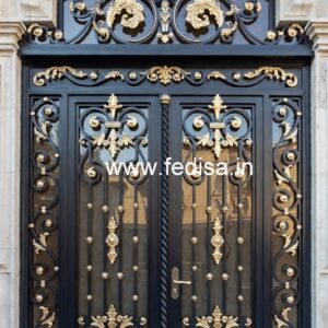 Premium Steel Grill Gate Design for Elegant Homes No-2026