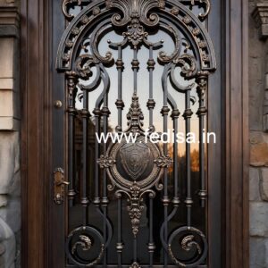 Luxury Modern Steel Grill Gate Design Ideas No-2036
