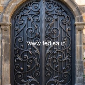 Contemporary Decorative Main Gate Grill Design No-2037