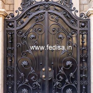 Stylish Modern Iron Grill Gate Design for Homes No-2040
