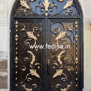 Luxury Iron Entrance Grill Gate Design No-2048