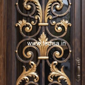 Beautiful Stylish Grill Gate Design for Villas No-2050