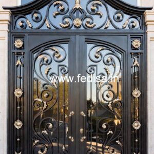Elegant Exterior House Gate Grill Design No-2061