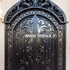 Elegant Artistic Gate Grill Design for Houses No-2068