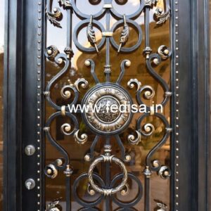 Artistic Front House Grill Gate Design Trends No-2073