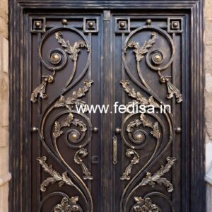 Stylish Modern Residential Gate Grill Design No-2086