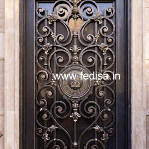 Luxury Villa Front Entrance Gate Grill Design No-2089
