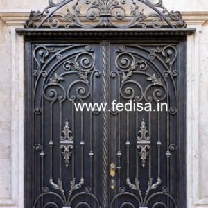 Elegant Stylish Main Entrance Gate Grill Design No-2096