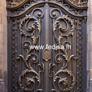 Modern Gate Grill Design Ideas for Luxury Home Entrances No-2101