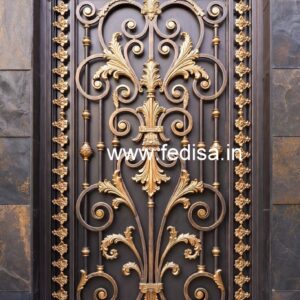 Decorative Gate Grill Design for Home Security and Style No-2106