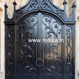 Decorative Steel Gate Grill Design for Luxury Homes No-2123