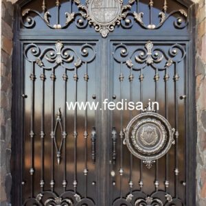 Elegant Home Gate Grill Design with Artistic Look No-2144