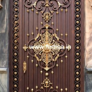 High-End Gate Grill Design for Luxury Residences No-2145