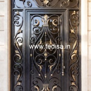 Fancy Front Gate Grill Design for Modern Homes No-2149