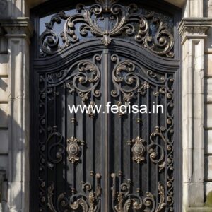 Architectural Gate Grill Design for Premium Homes No-2151
