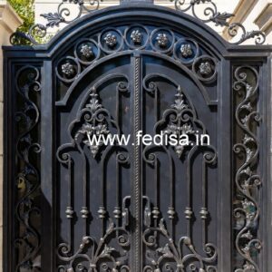Artistic Steel Gate Grill Design for Home Fronts No-2160