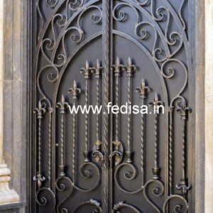 Black and Gold Gate Grill Design Inspiration No-2165