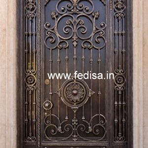 Elegant Iron Grill Gate Design for Main Doors No-2180