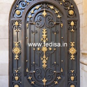 Contemporary Main Gate Grill Design with Luxury Style No-2184