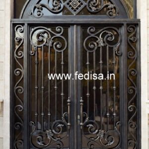 Beautiful Exterior Gate Grill Design for Villas No-2187