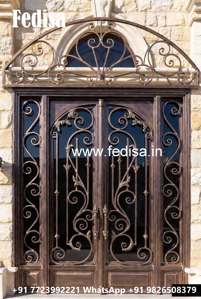 Latest Designer Gate Grill Design for Modern Homes No-2201