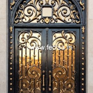 Premium Iron Gate Grill Design for Luxury Villas No-2204