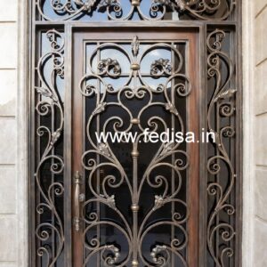 Modern Gate Grill Design for Luxury Front Elevation No-2222