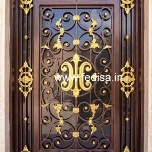 Artistic Villa Entrance Gate Grill Design Inspiration No-2228