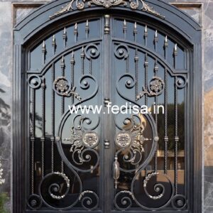 Modern CNC Gate Grill Design for Stylish Homes No-2231