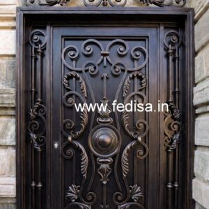 Stylish Royal Gate Grill Design for Luxury Villas No-2233