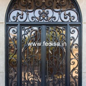 Elegant Residential Gate Grill Design for Modern Homes No-2263