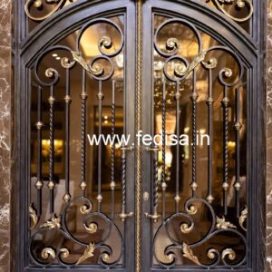 Premium Steel Gate Grill Design for House Exteriors No-2268