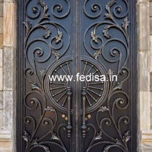 Stylish Contemporary Gate Grill Design for Villas No-2286
