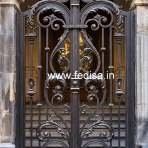 Beautiful Modern Entrance Gate Grill Design No-2290