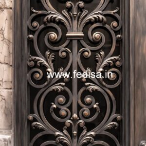 Royal Steel Gate Grill Design for Luxury Homes No-2301