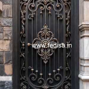 Elegant Modern Iron Gate Grill Design No-2307