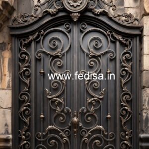 Stylish Entrance Grill Gate Design with Premium Finish No-2308