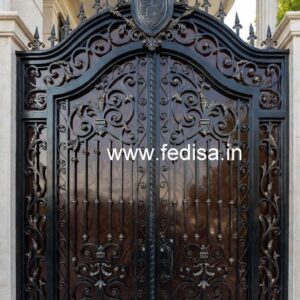 Decorative Sliding Gate Grill Design for Modern Homes No-2318