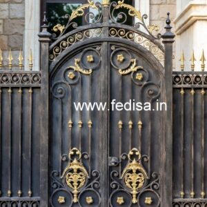 Luxury Modern Steel Grill Gate Design Ideas No-2336