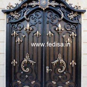 Luxury Iron Entrance Grill Gate Design No-2348