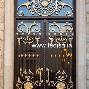 Beautiful Stylish Grill Gate Design for Villas No-2350