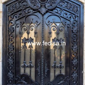 Artistic Modern Exterior Gate Grill Design No-2351