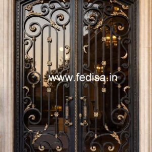 Designer Gate Grill Design for Stylish Home Exteriors No-2410