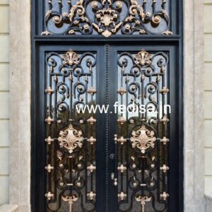 Modern House Gate Grill Design with Elegant Style No-2439