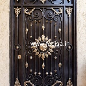Stylish Metal Gate Grill Design for Main Entrance No-2441