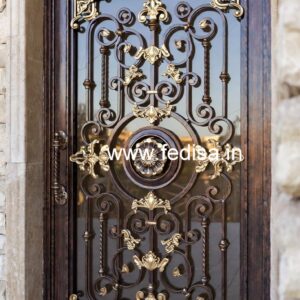 Modern Decorative Gate Grill Design for Luxury Homes No-2442